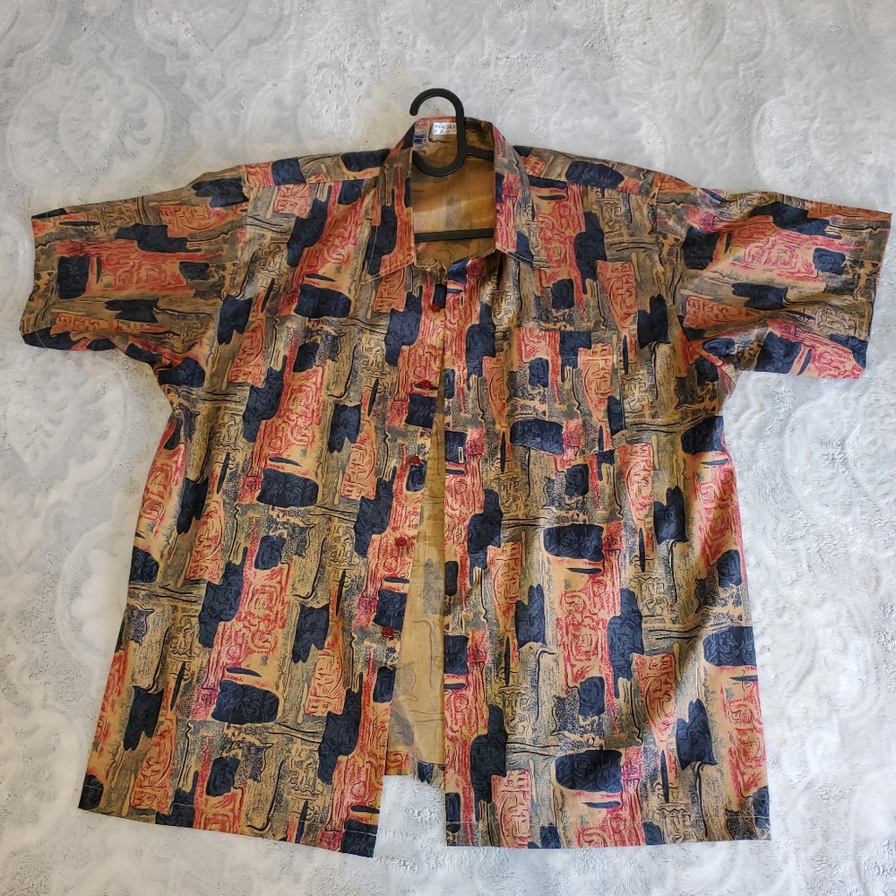 Vintage Thai Silk Shirt